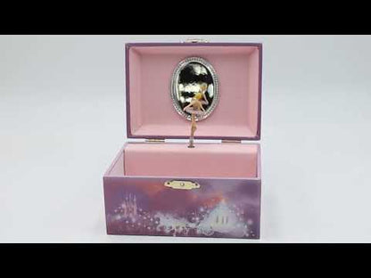 Caixa de Música Baú Bailarina com Sapato Mágico Musicboxworld