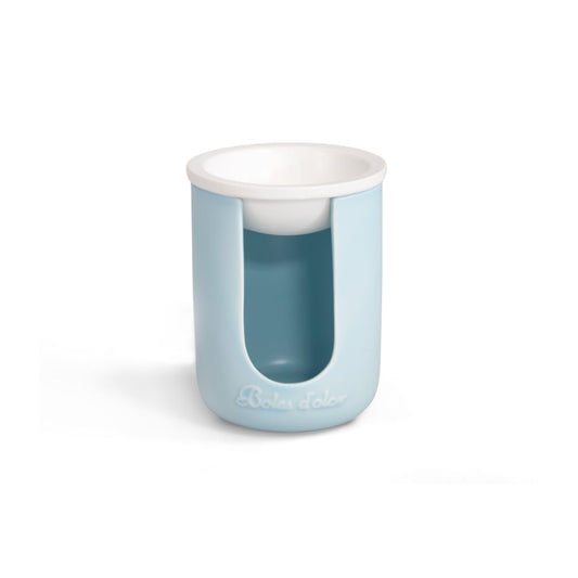 Queimador Etna azul Boles d'olor para ceras perfumadas Amber Stone e óleos essenciais
