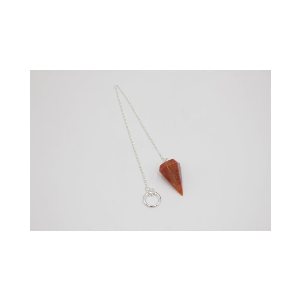 Fire Agate Pendulum