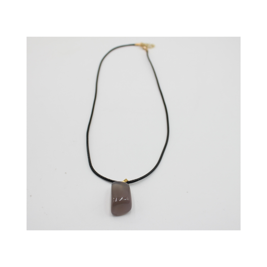 Beaded Agate Necklace Signo Libra